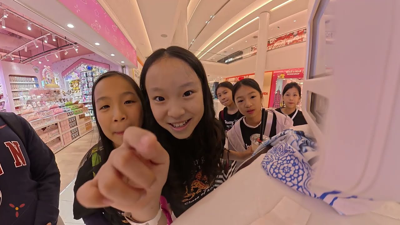 Guests talking to the robot, seen from its camera